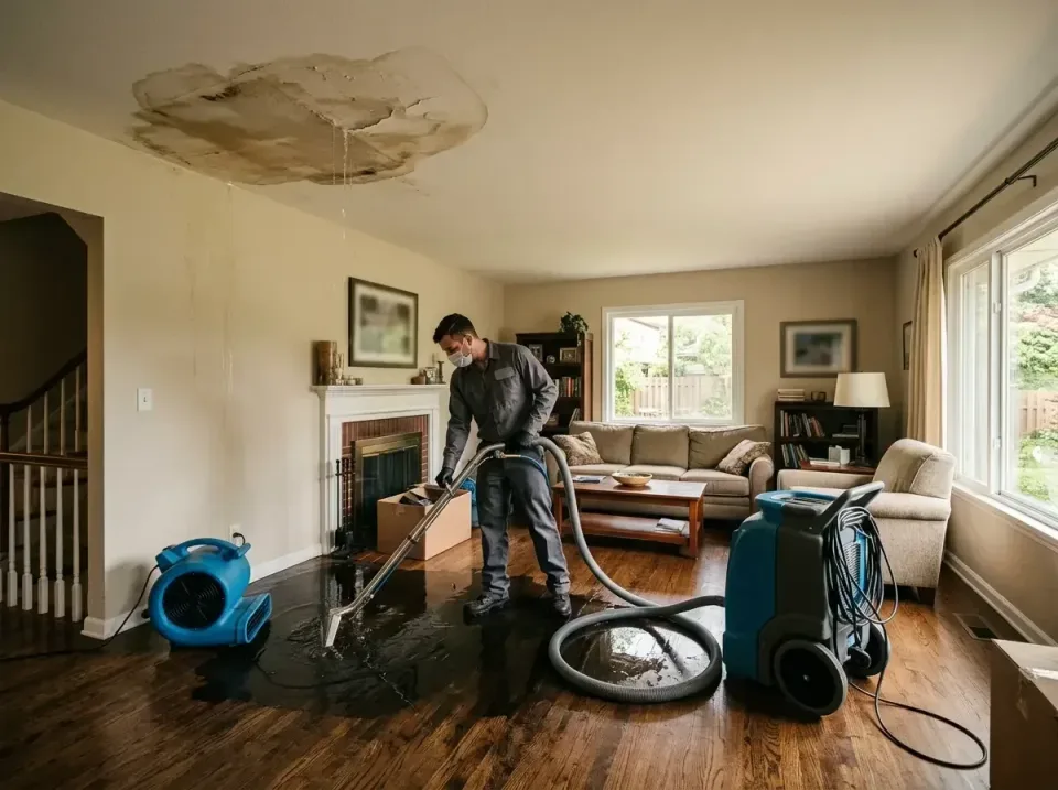 attic-pipe-burst-ceiling-drip-008 — frequently asked questions, Water Damage Restoration & Carpet Care in Nocona, TX